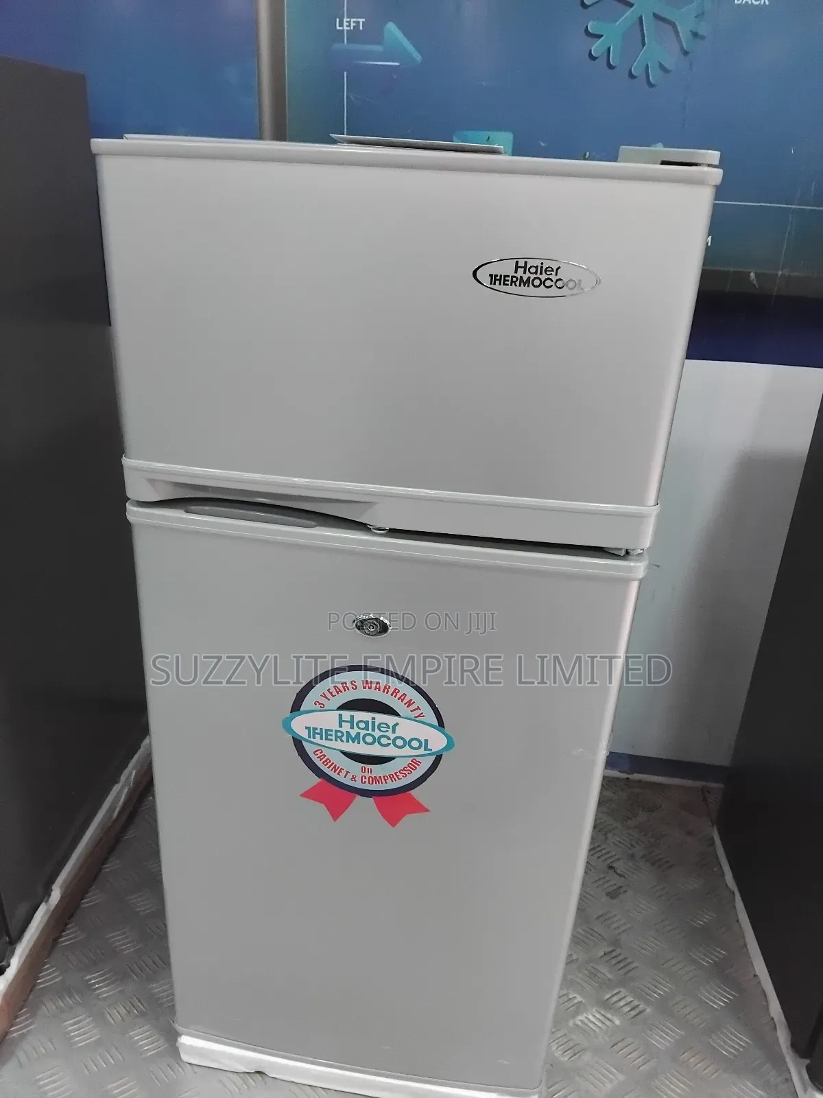 Double Door Fridge Hrf95bex Haier Thermocool