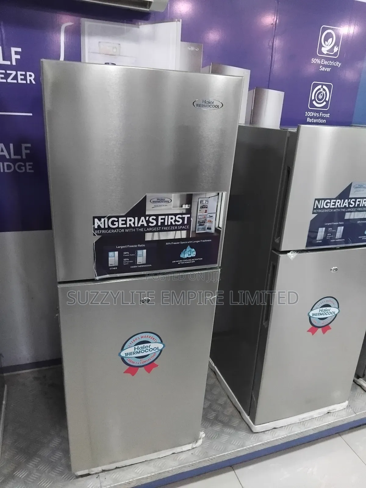 210 Liters Haier Thermocool Inverter Fridge
