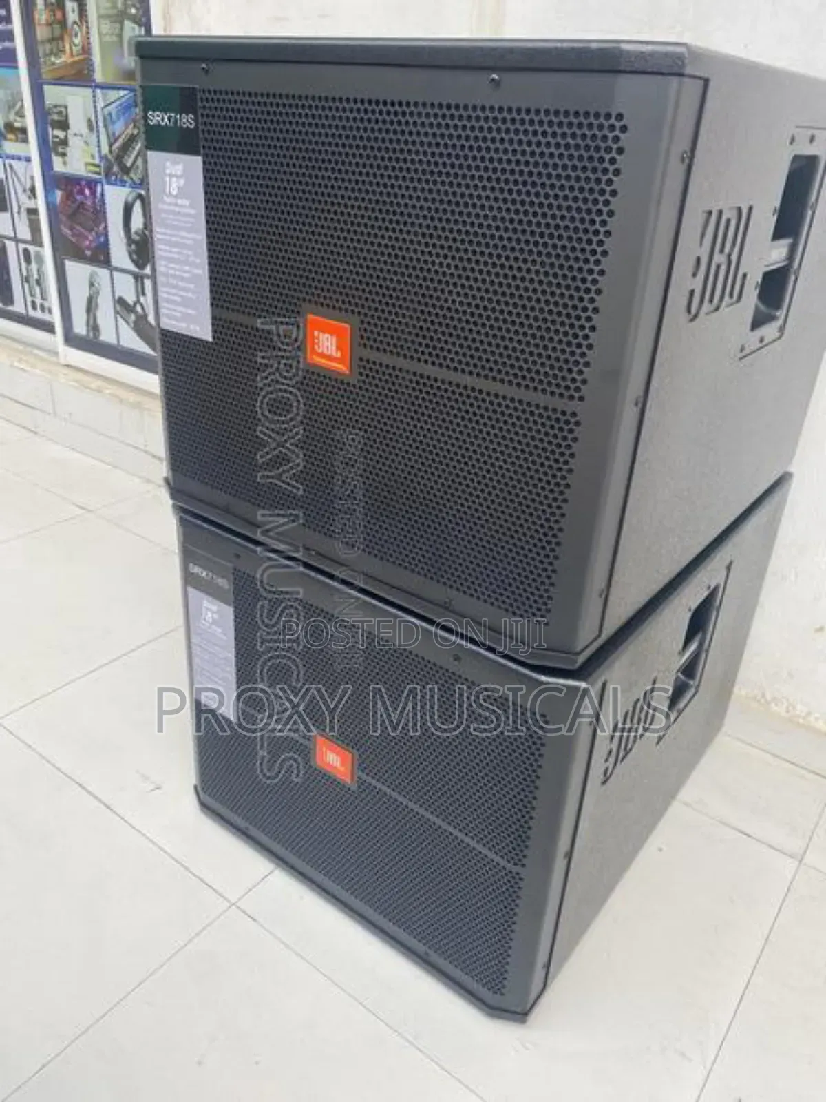 JBL Single Subwoofer Engraved on the Body