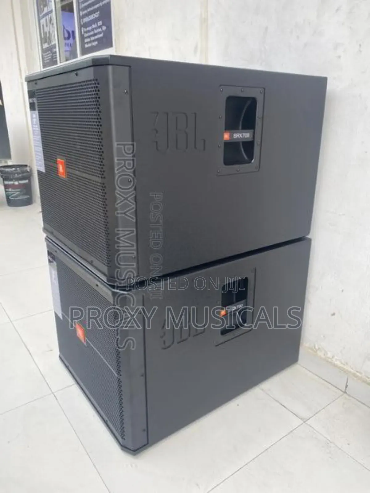 JBL Single Subwoofer Engraved on the Body