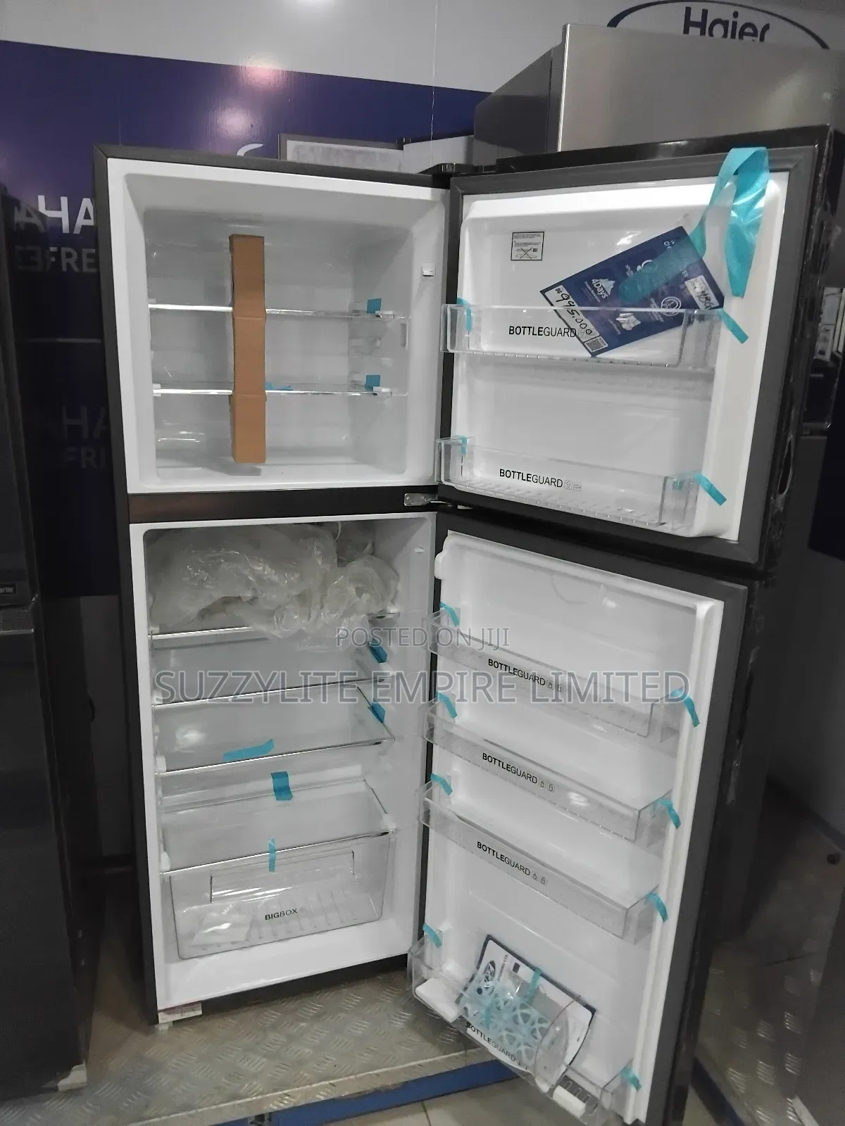 350 Liters Haier Thermocool Double Door Inverter Fridge