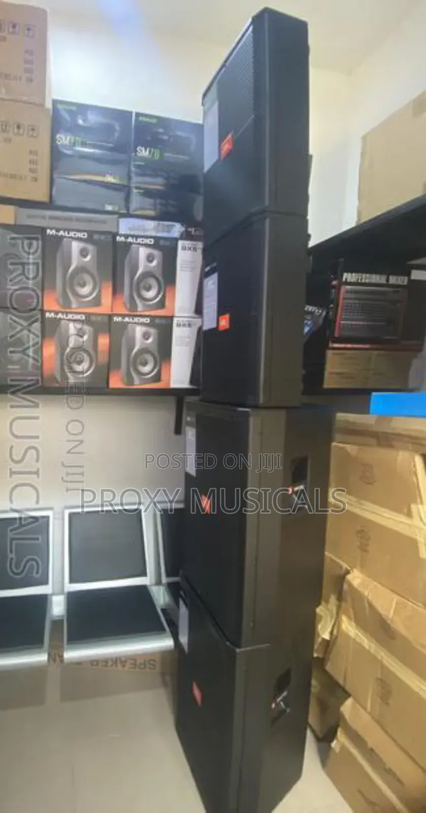 12 Inches JBL Speaking and 15 Inches JBL Speakers