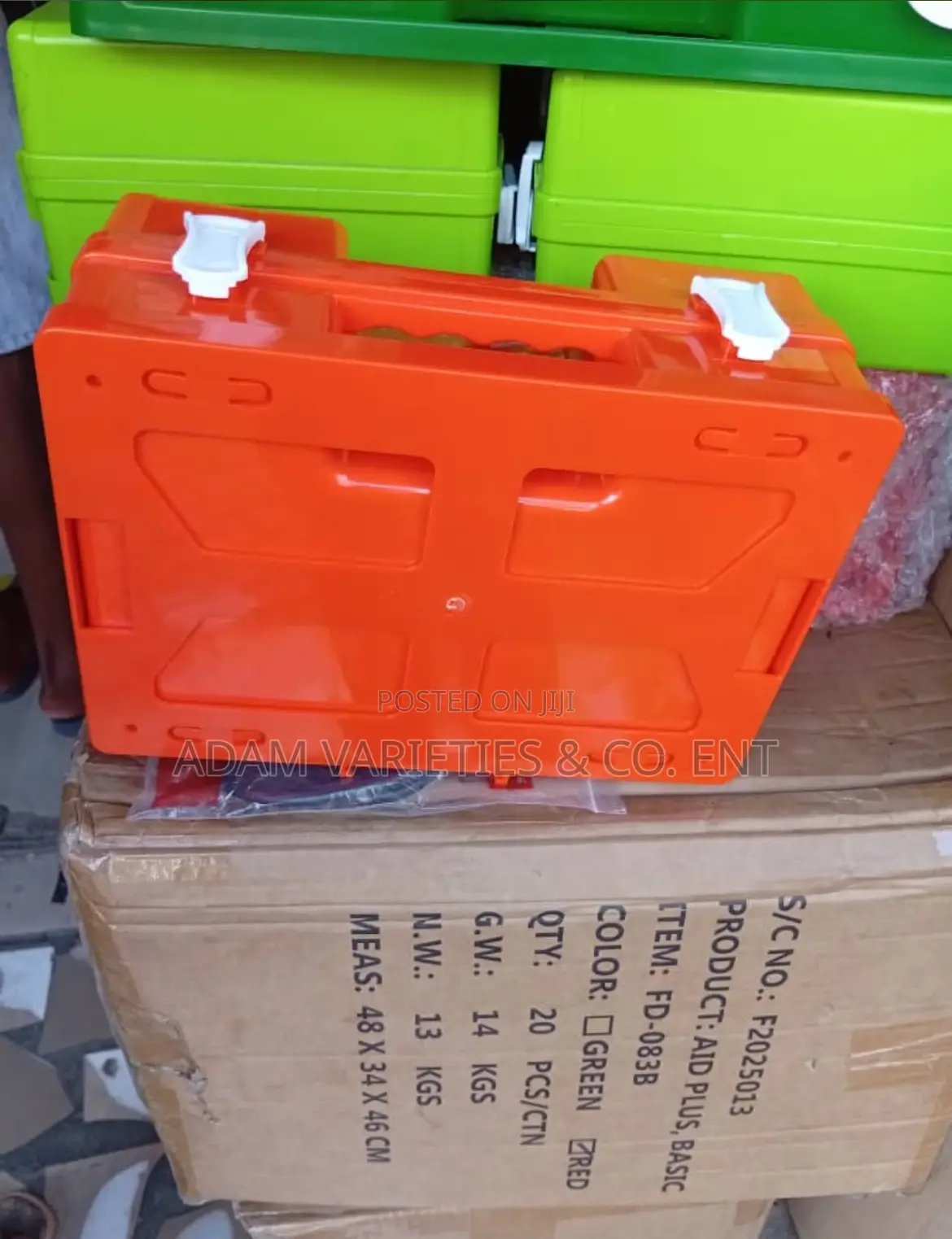Safety First Aid Kit Box