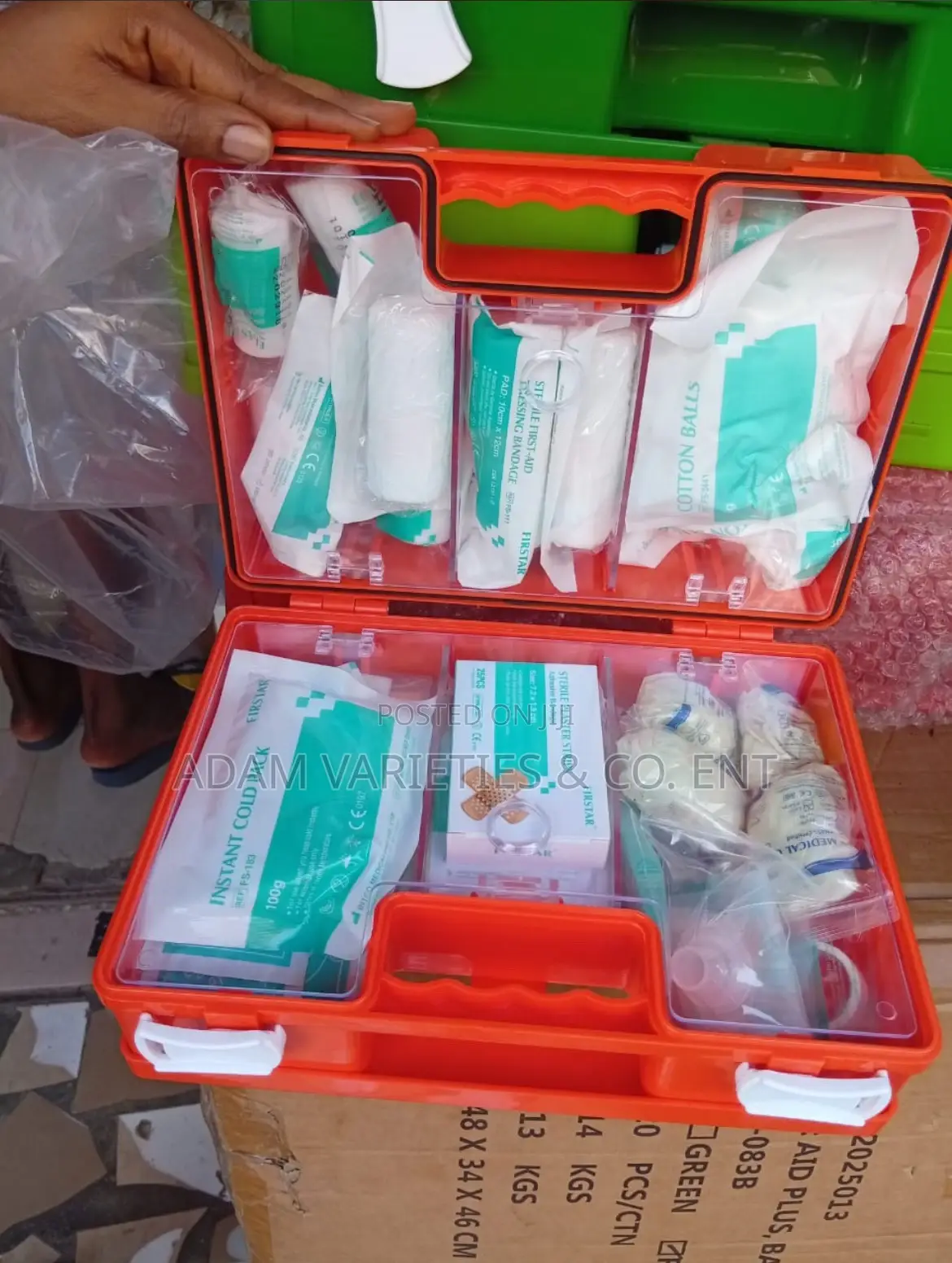 Safety First Aid Kit Box