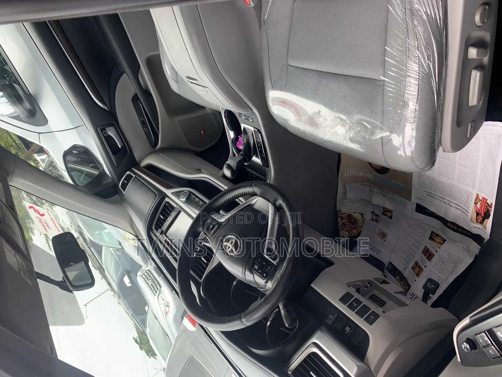 Toyota Highlander Limited V6 4x4 (3.5L 6cyl 6A) 2016 Black