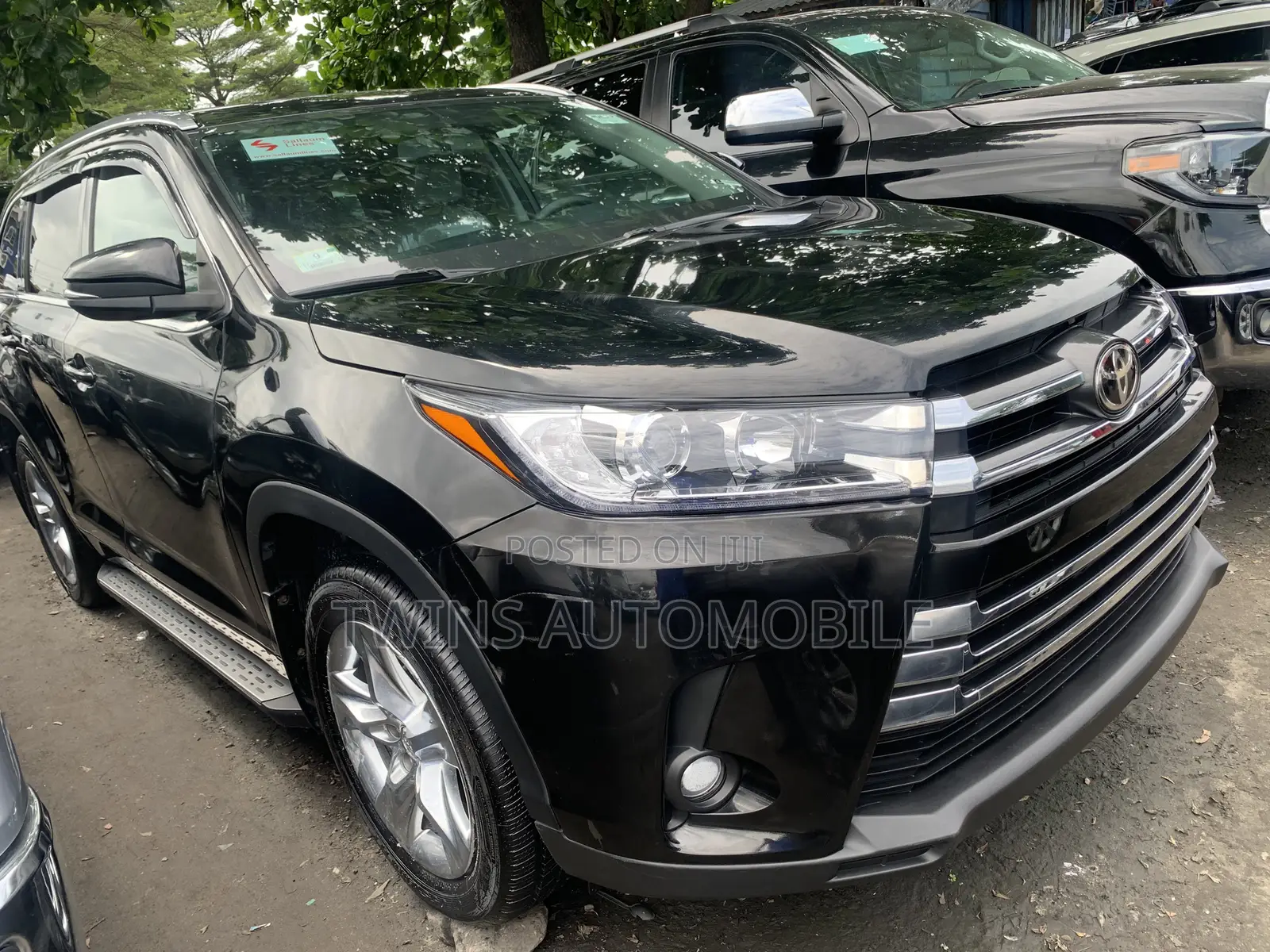 Toyota Highlander Limited V6 4x4 (3.5L 6cyl 6A) 2016 Black