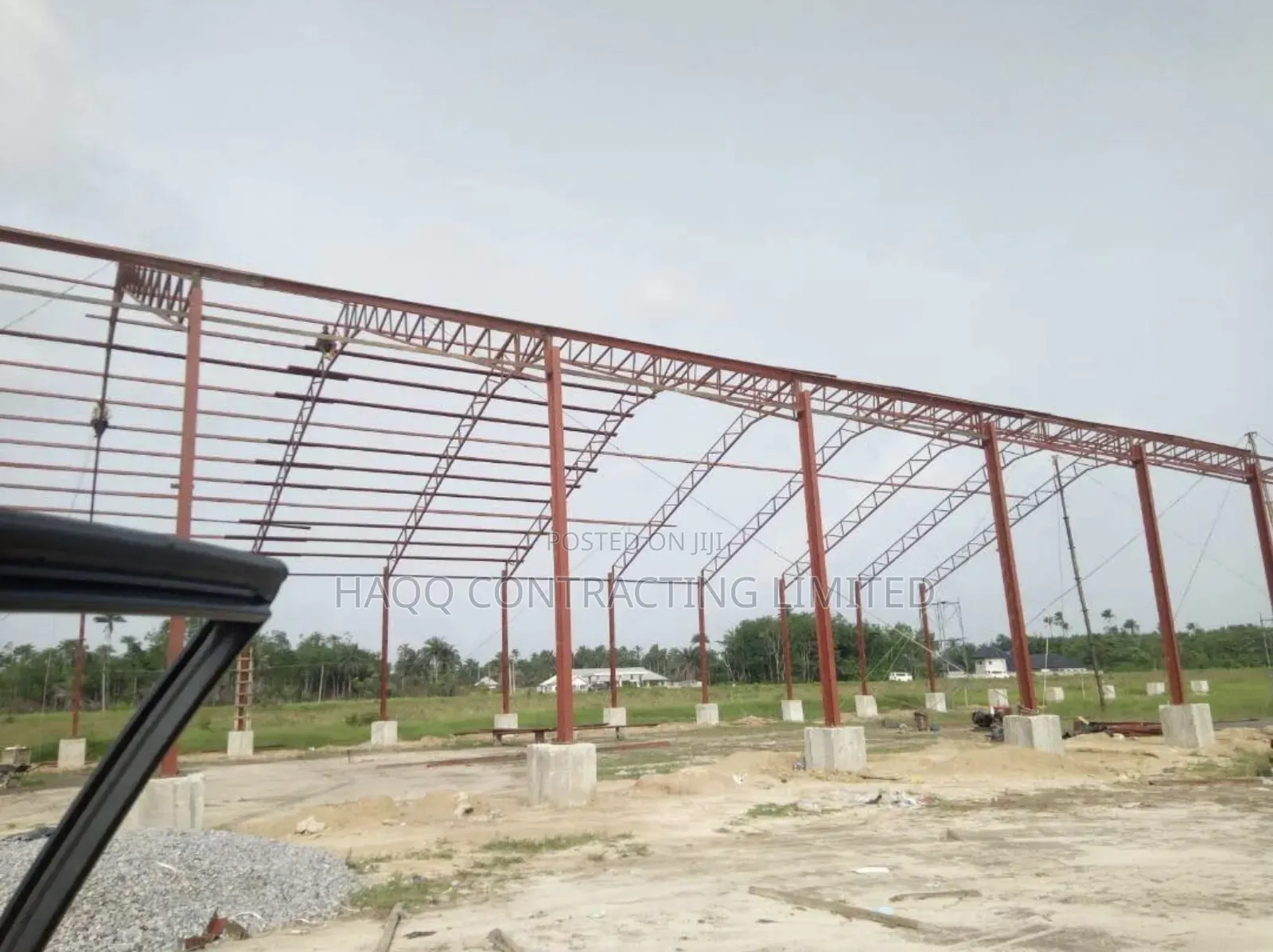 Steel Pedestrian Walkway , Bridge Fabrication