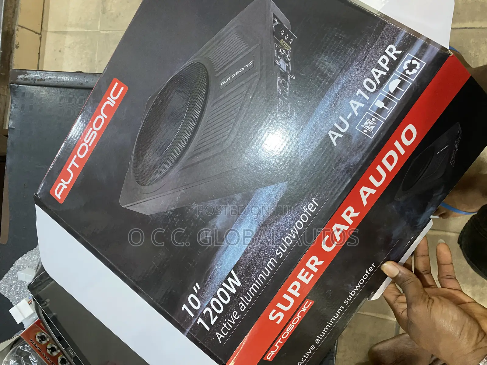 Under Chairautosonic Subwoofer 🔊 1200w