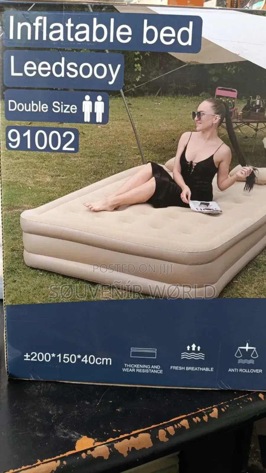 200*150*40 Cm 6*6 Inflatable Bed