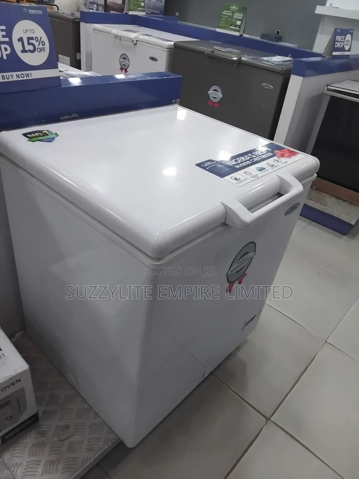 219 Liters Inverter Chest Freezer White