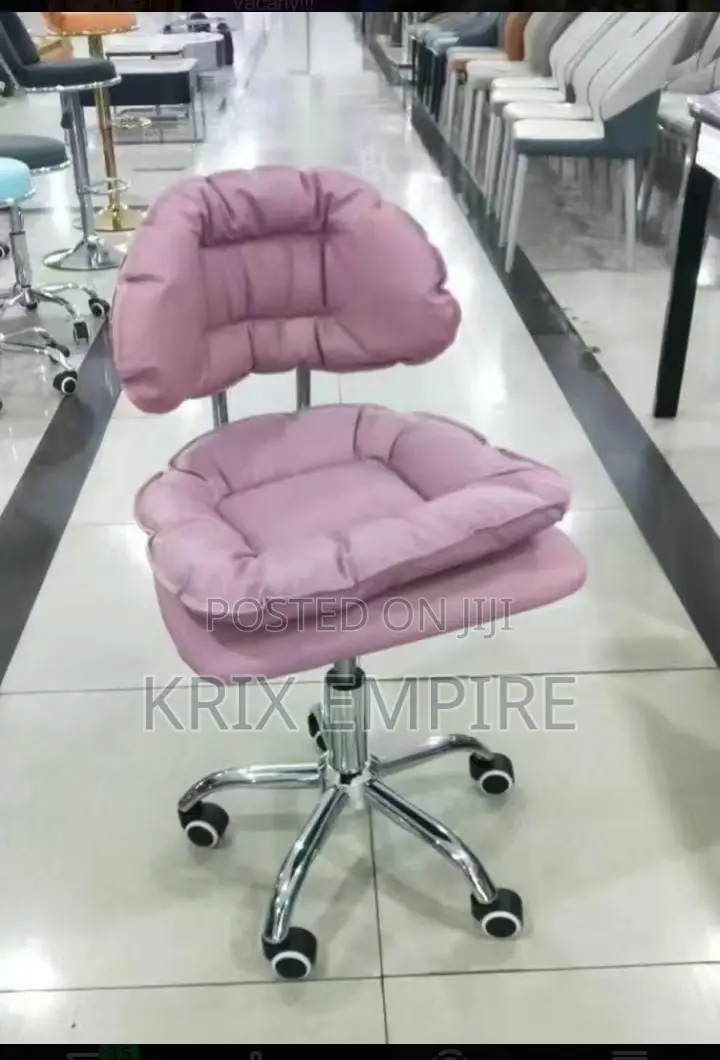 Spa Stool With Back Rest