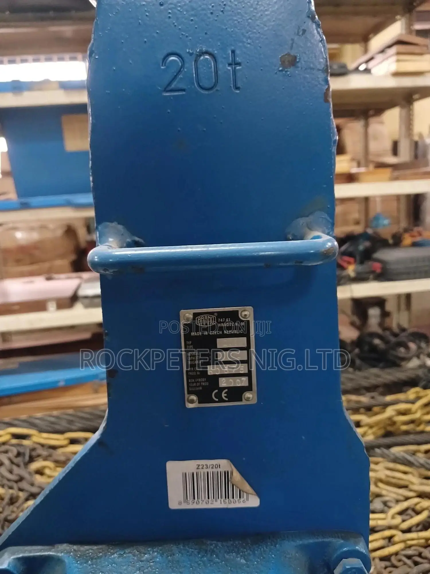 20ton Z23 Brano Mechanical Steel Jack