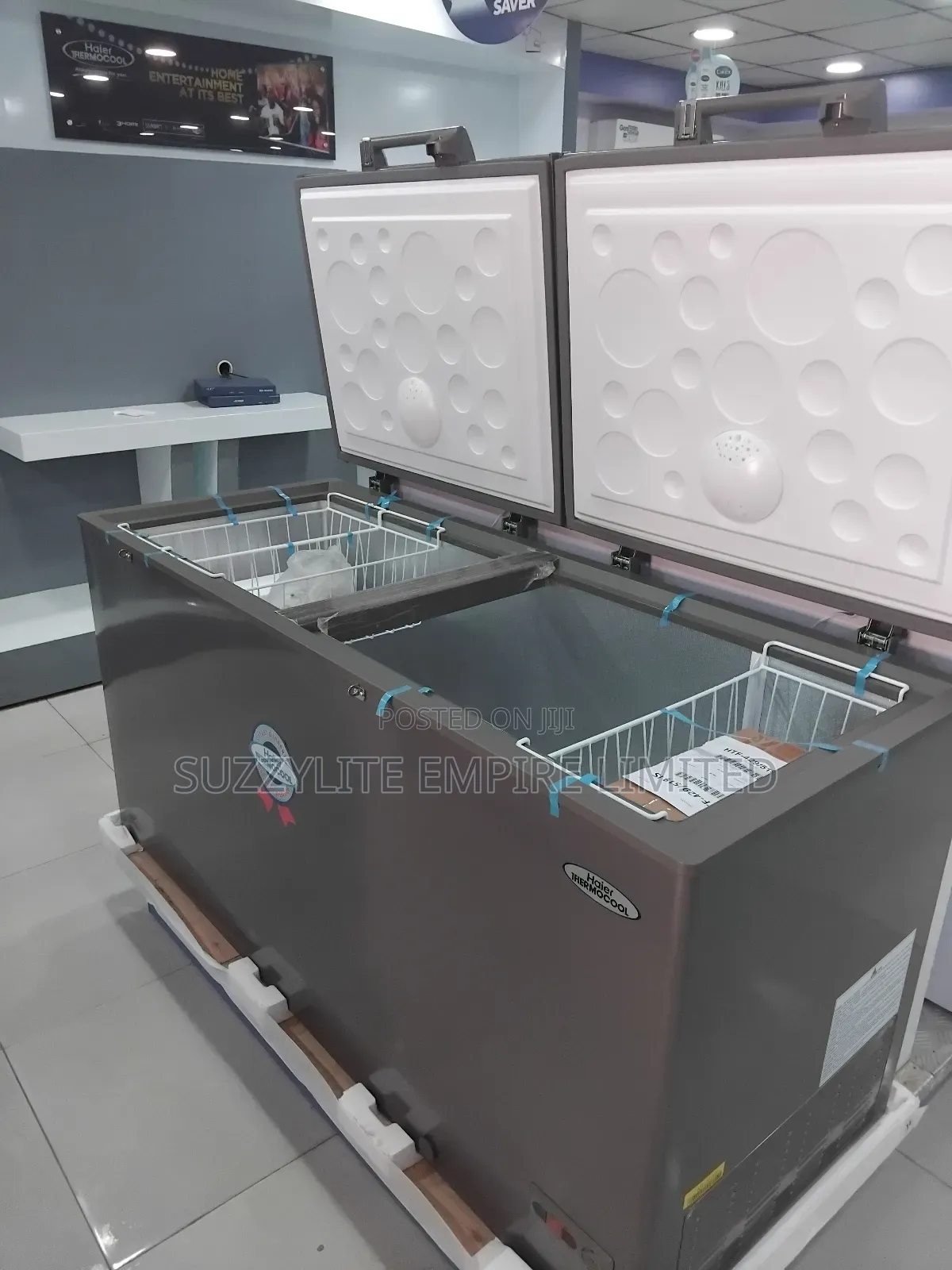 519 Double Door Inverter Chest Freezer