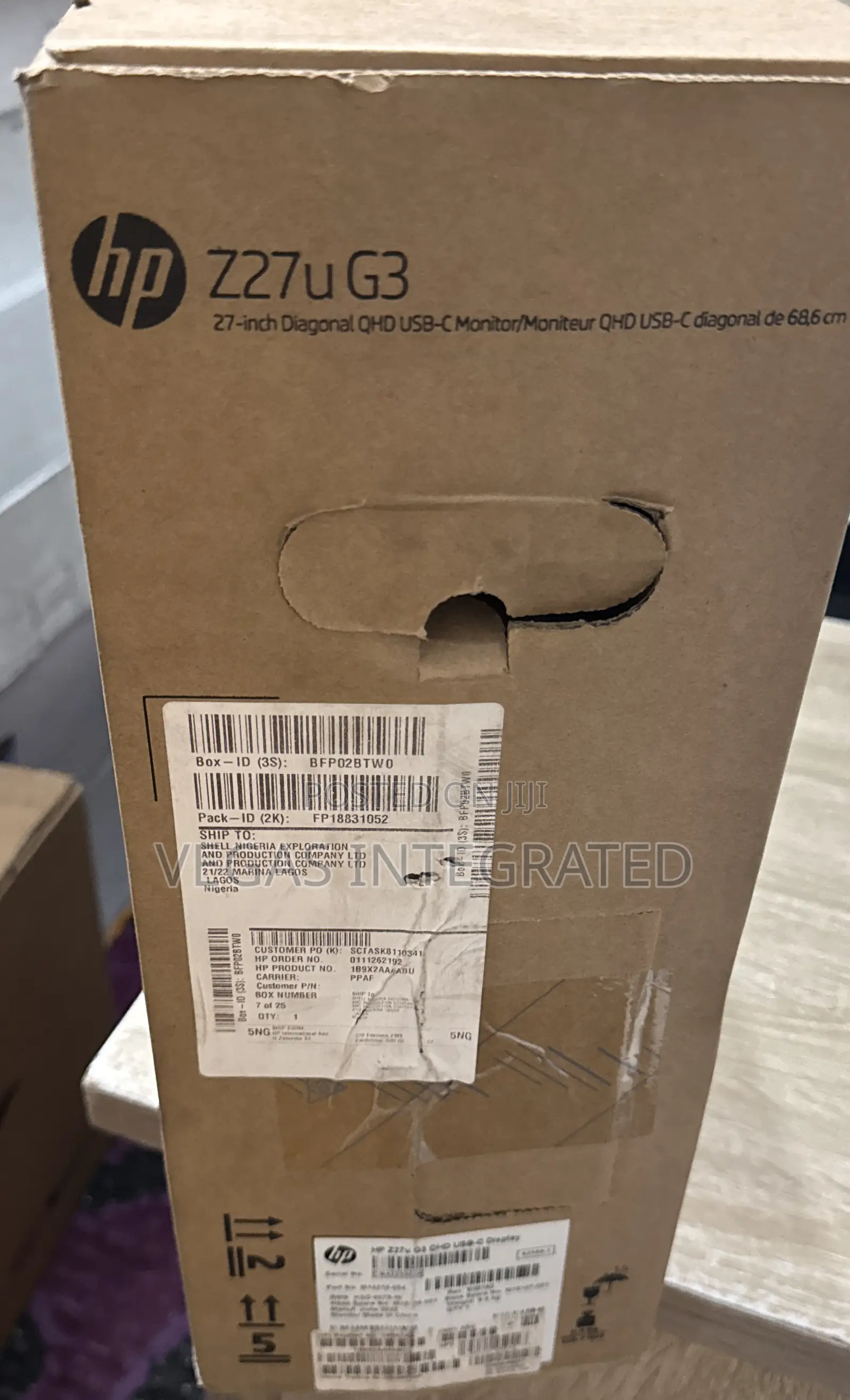 Hp Z27u G3 27 Inch 2k Qhd Monitor With Usb-c
