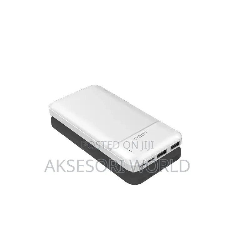 Portable 10,000mah Power Bank Plain Power Bank for Branding