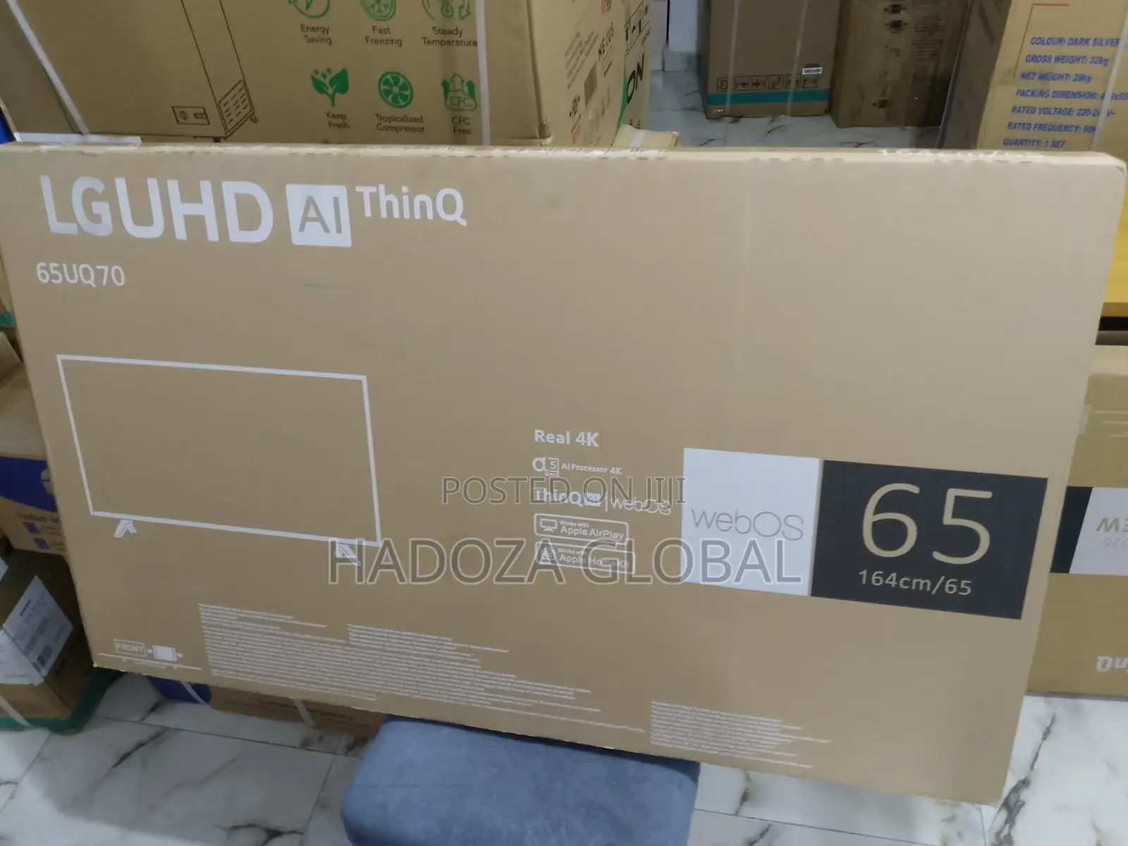 Sophisticated Lg 65" Uhd Tv - Thinq Ai Enabled 4k Smart Tv