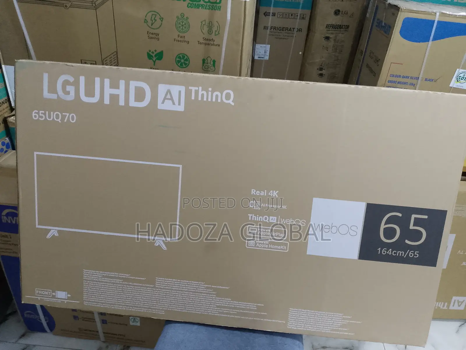 Sophisticated Lg 65" Uhd Tv - Thinq Ai Enabled 4k Smart Tv
