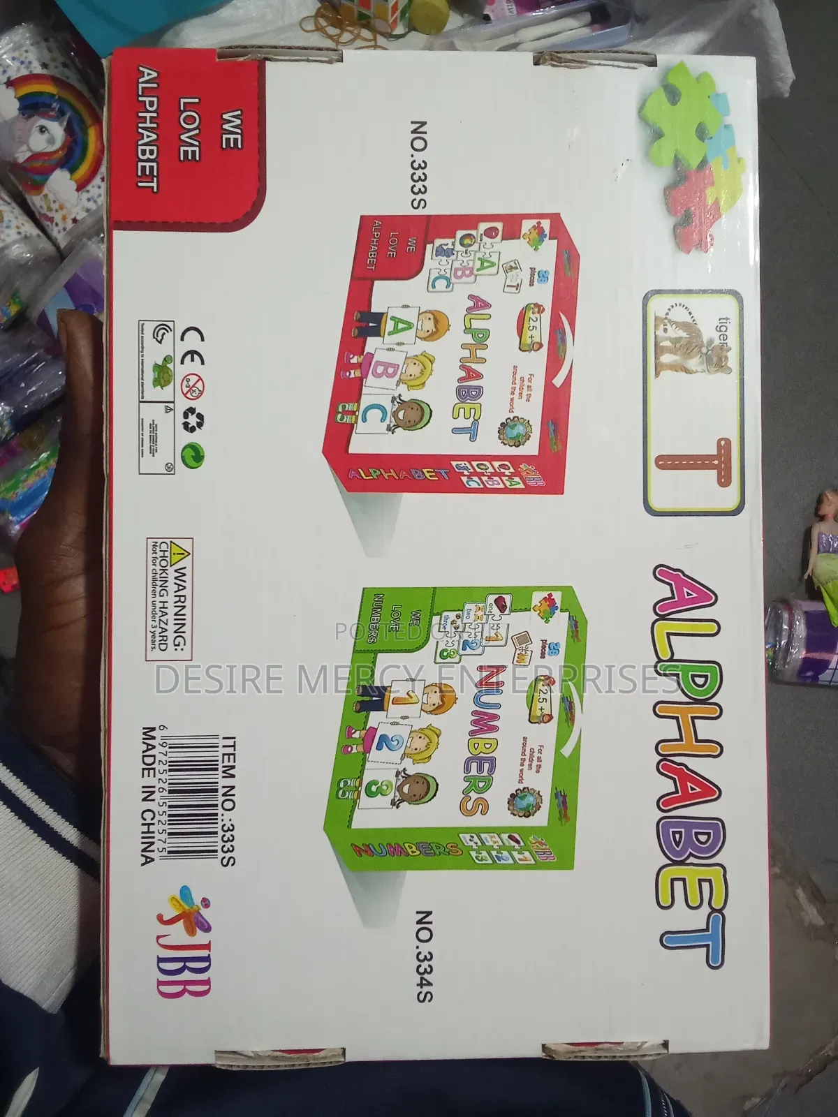 28 PCS Alphabet Puzzle  Flashcards