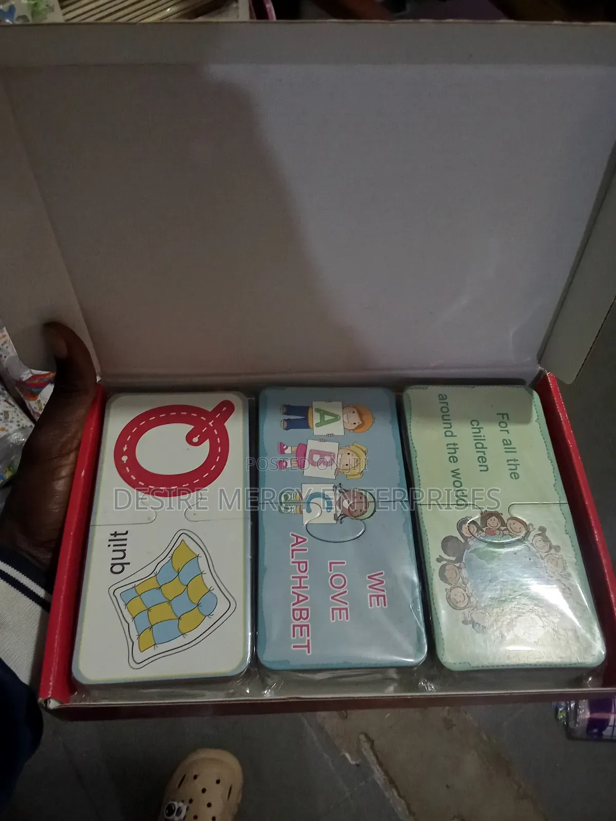 28 PCS Alphabet Puzzle  Flashcards
