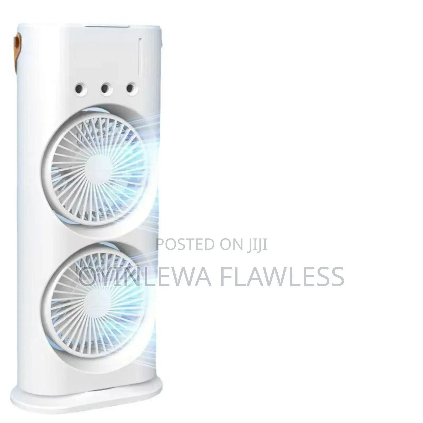 New Style Dual Desktop Portable Rechargeable Air Cooling Fan