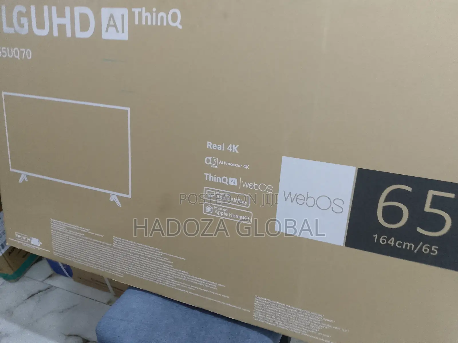 Lg Smart Home Tv - 65" Ai Uhd With Webos