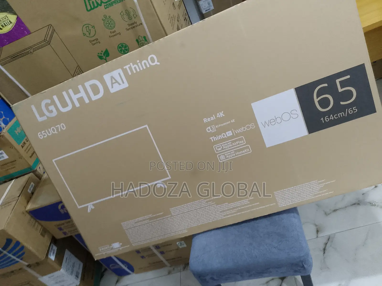 Uhd Display 4k Smart Tv - Lg 65" With Thinq Tech