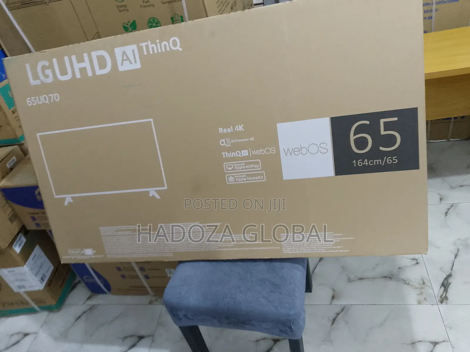Uhd Display 4k Smart Tv - Lg 65" With Thinq Tech