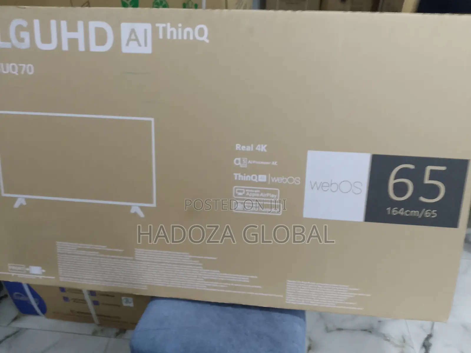 Truecine Lg Tv - 65" Uhd With Dolby-style Clarity - Smart Tv