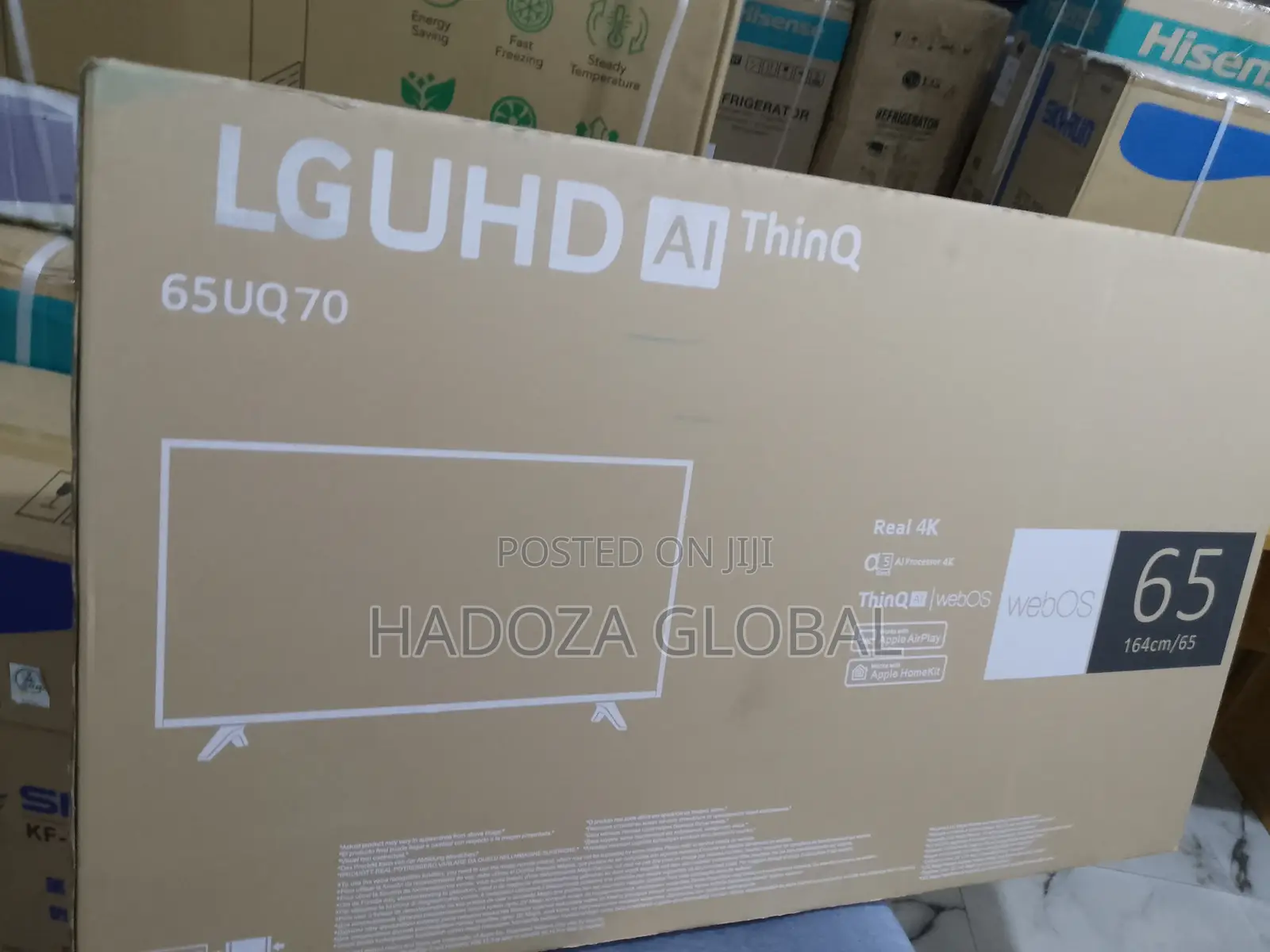 65" Intelligent Display Smart Tv - Lg 4k Uhd, Hdr Brilliance