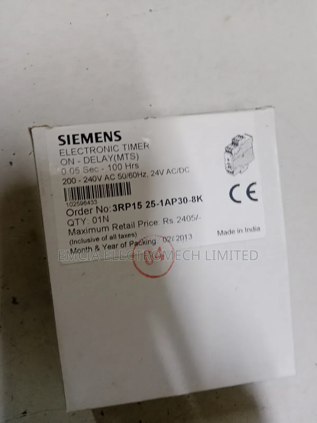 Siemens Time Relay