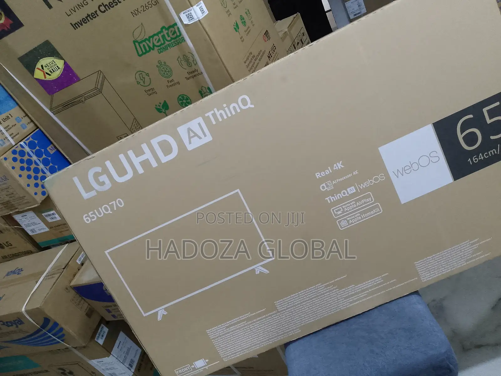 65" Visual Haven - Lg Thinq Ai Uhd Smart Tv - Hdr Viewing