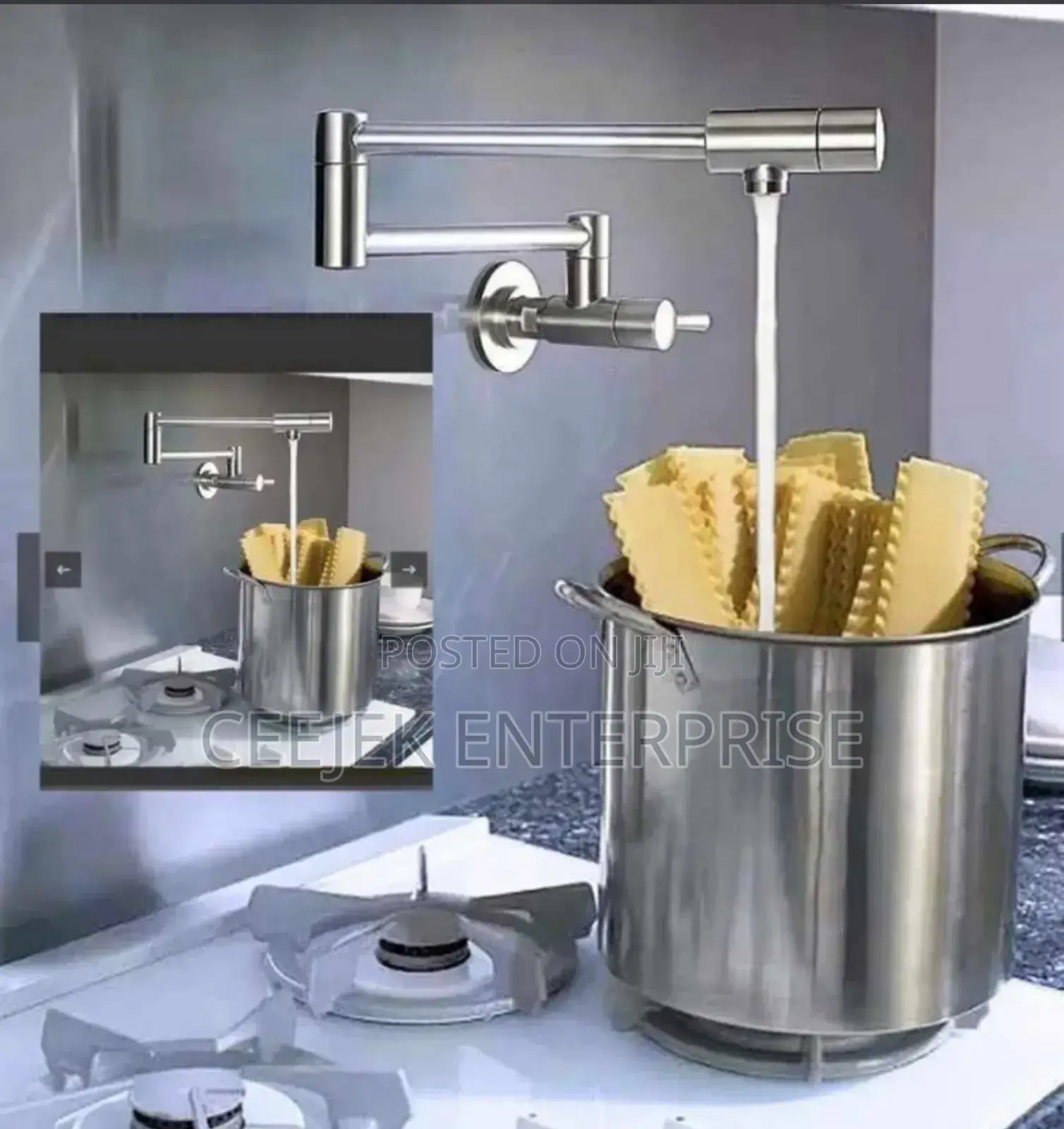 Flexible Wall Kitchen Tap