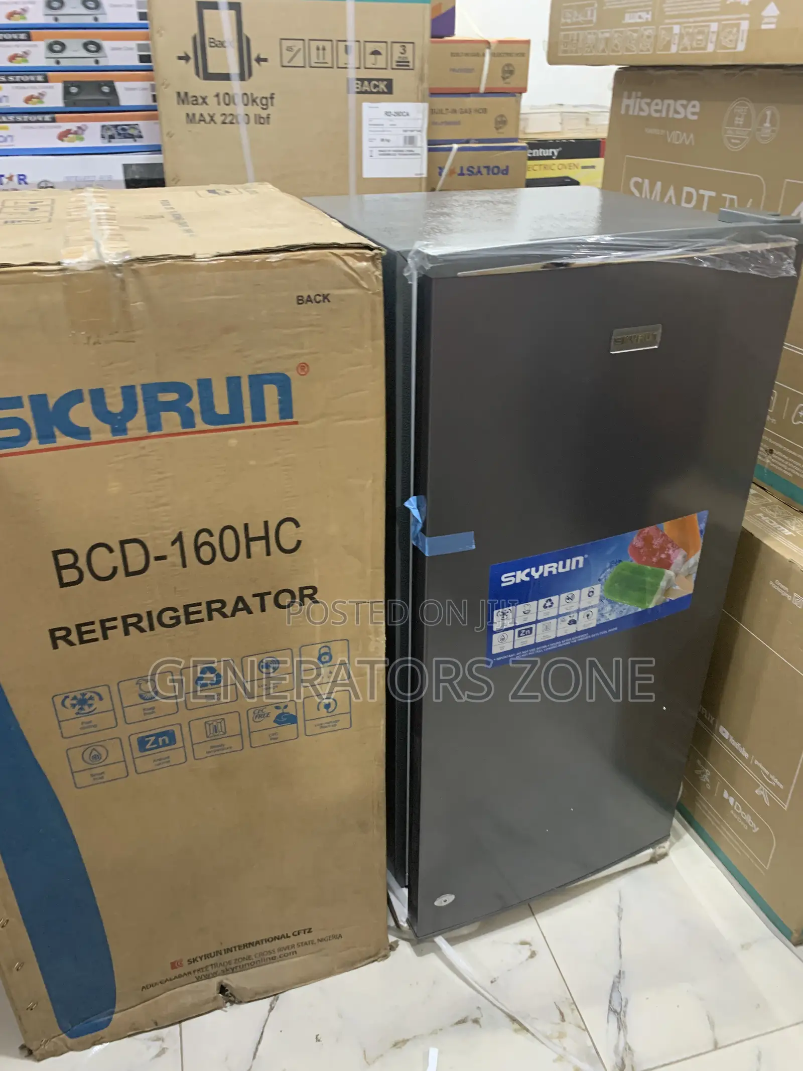Cool Savings Start Here – Skyrun 160l Fridge