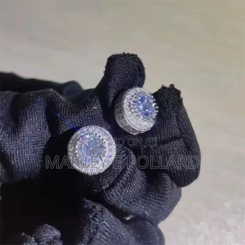 Cubic Zirconia Cz Earring Studs Silver Gold