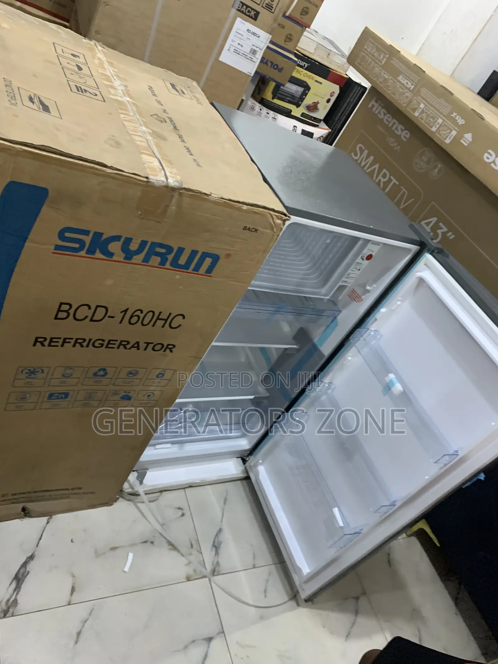Buy Skyrun BCD-160hc Fridge – 160l, Durable Affordable