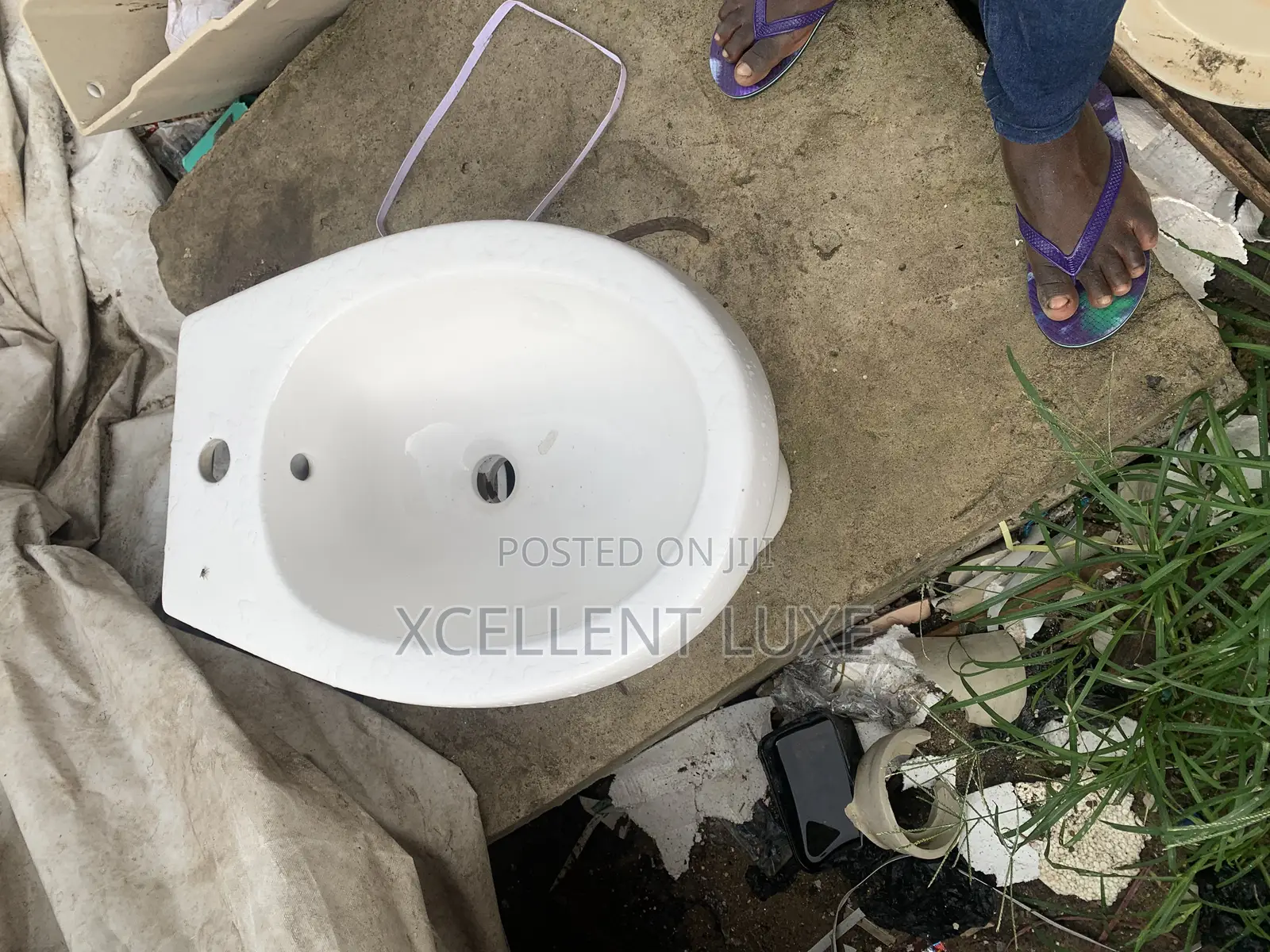 Urinal Bidet Free Standing White