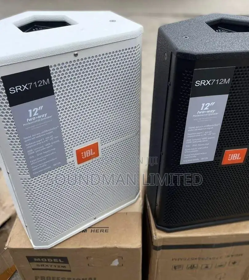 A Pair of Original JBL Monitor Speaker(Wall Mounted)Srx712m