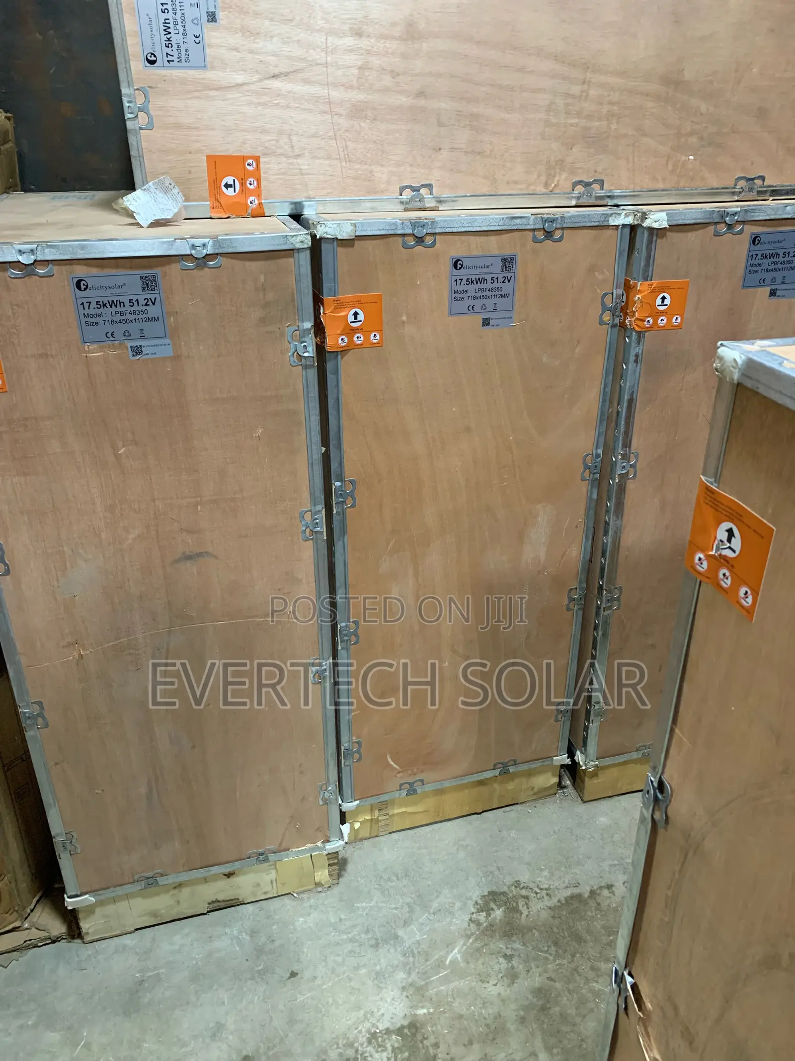 17.5kwhs Felicity Lithium Battery 51.2v 350a