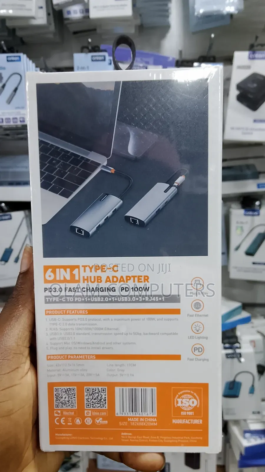 Ldnio 6 in 1 Type C Hub Adapter