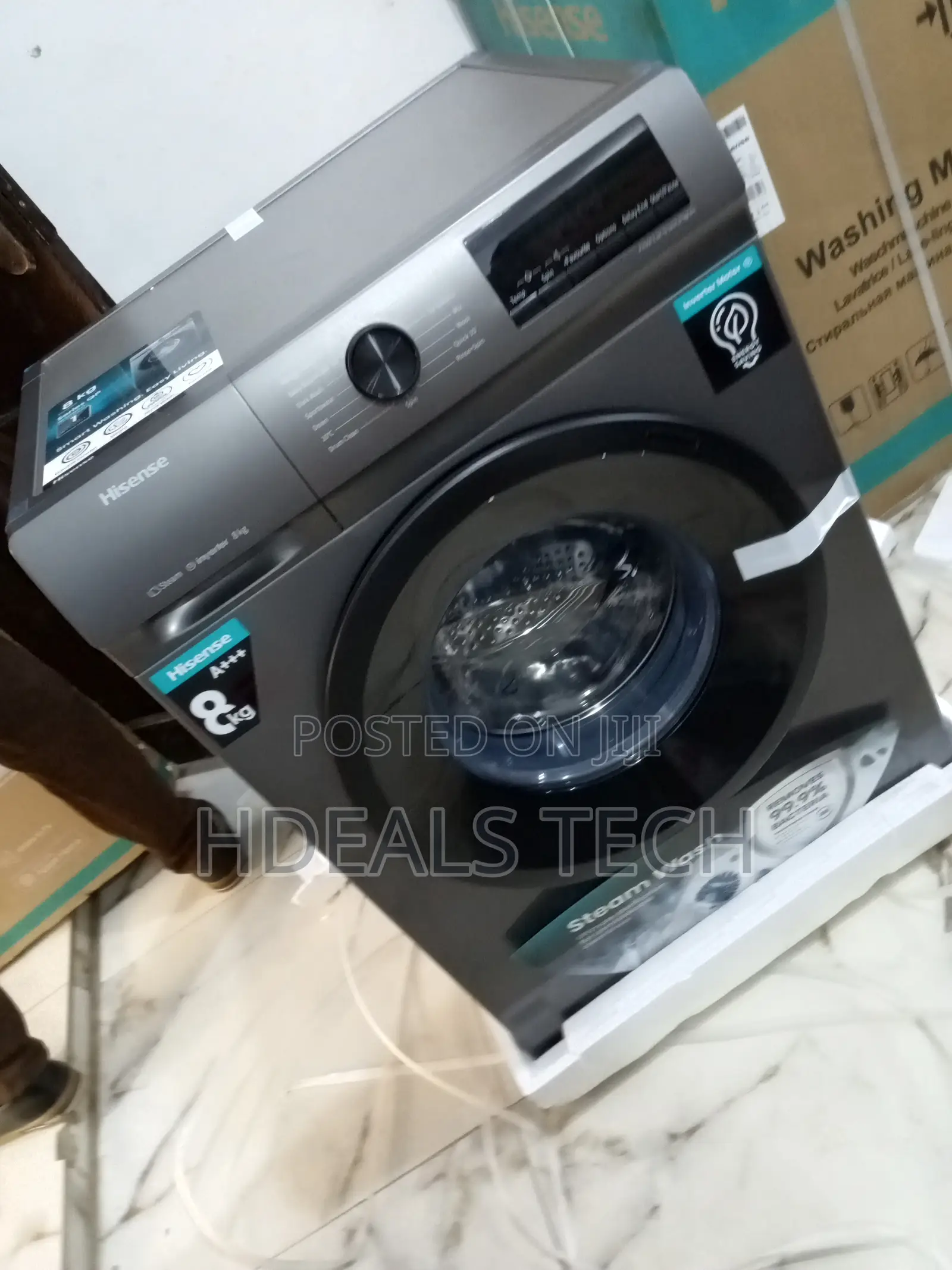 Steam-Powered Cleaning – Hisense Wfqp8014t
