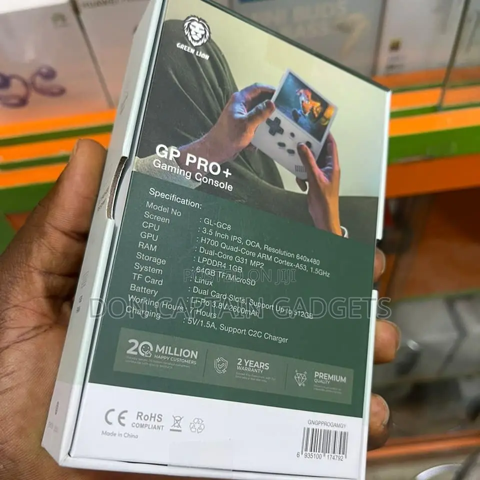 Green Lion Gp Pro+ Children Game Console