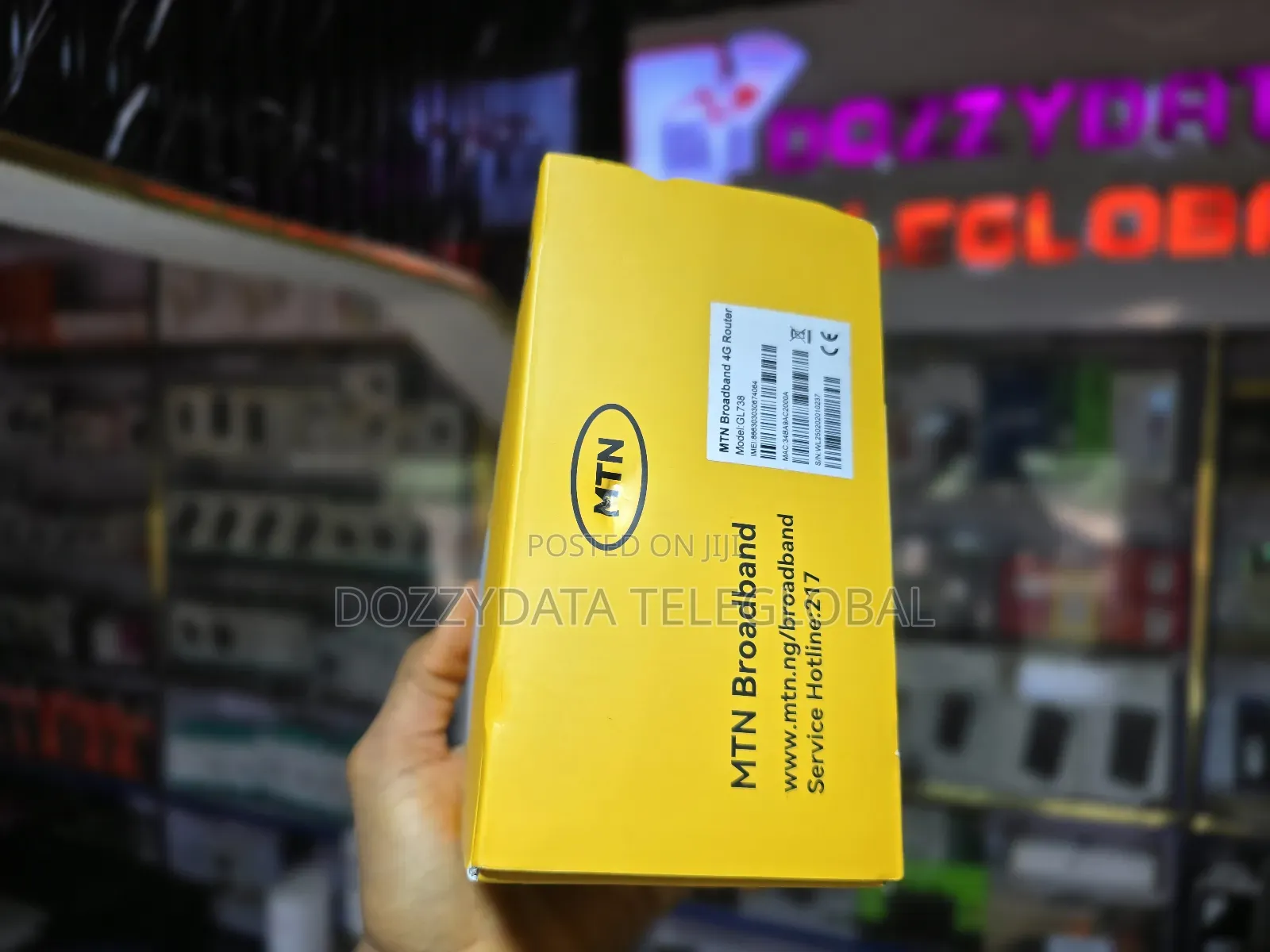 MTN N Broadband 4g Router Gl738