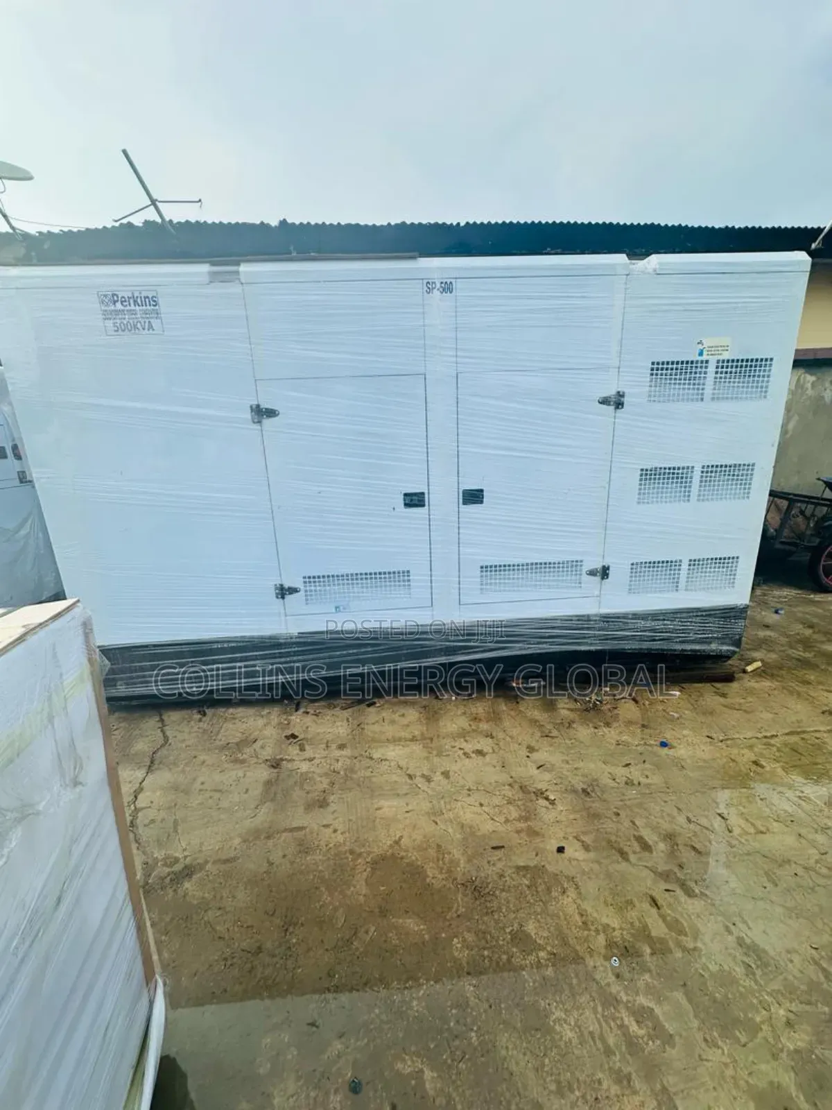 500kva Uk Perkins Soundproof Copper Coil Generator