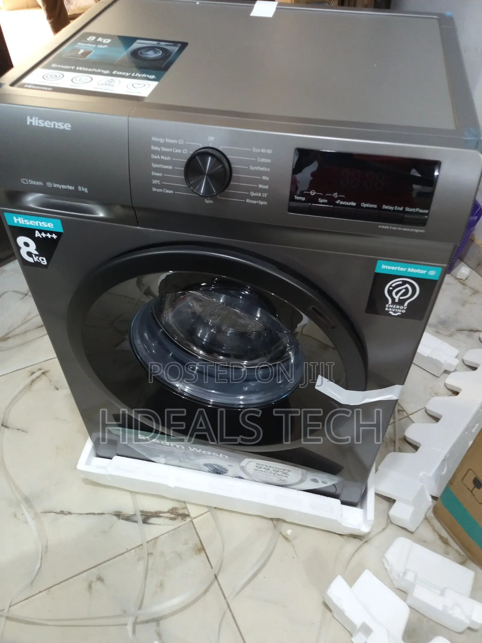 Affordable 8kg Front Load Washer – Hisense Wfqp8014t