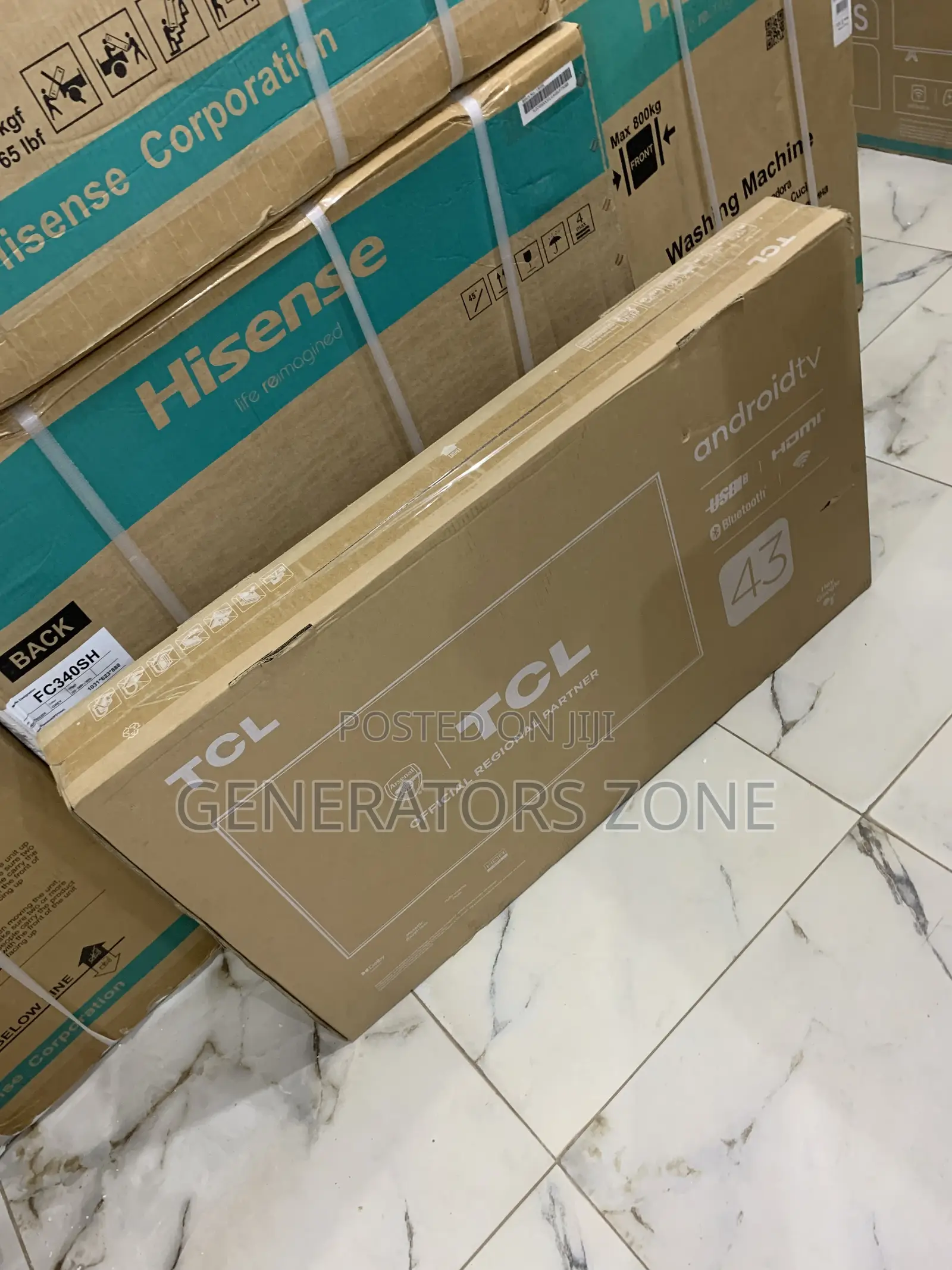TCL 43s5400a 43-Inch Smart Tv With Android Os