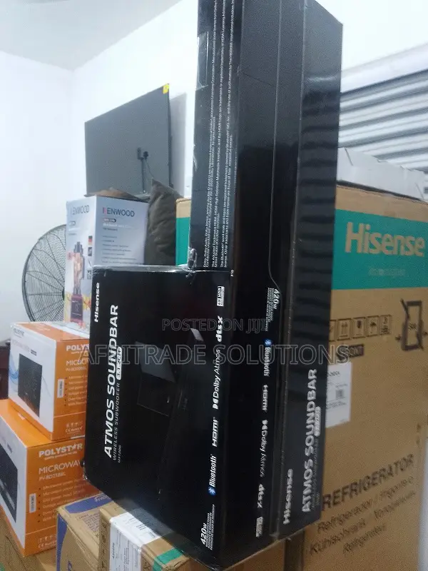 Hisense Soundbar – 420 W Rumble‐Ready Subwoofer