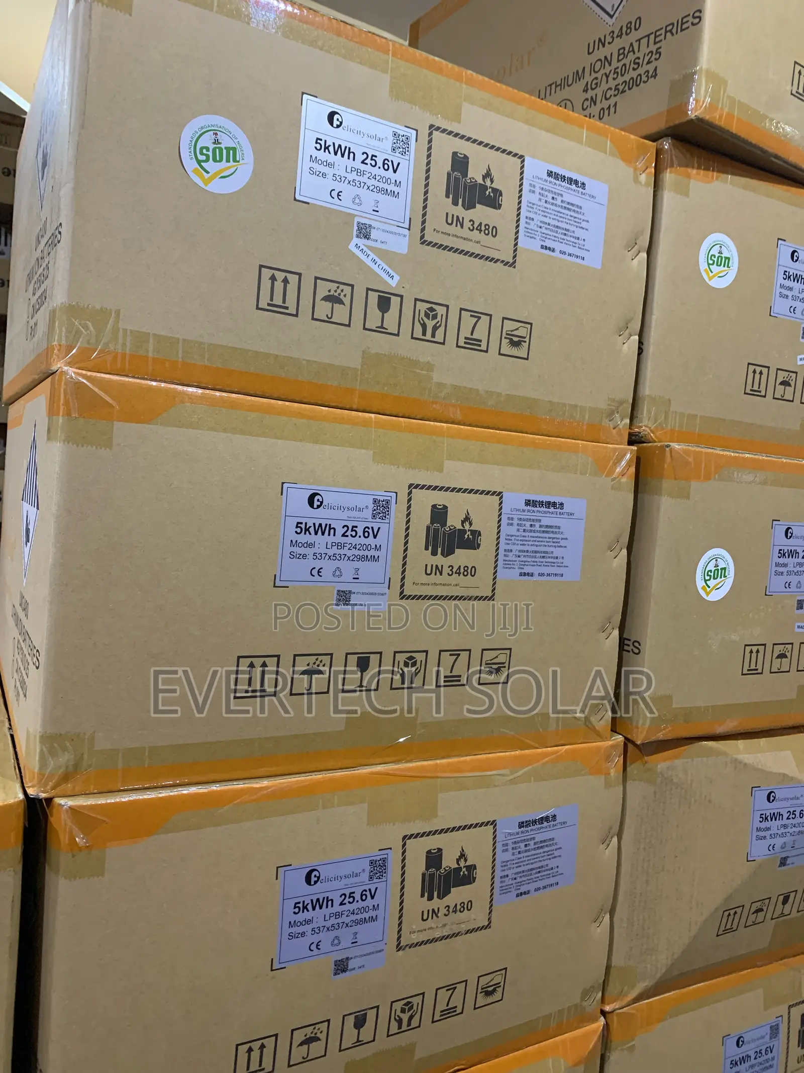 New Arrival 5 Kwhs Felicity Lithium Battery 24v