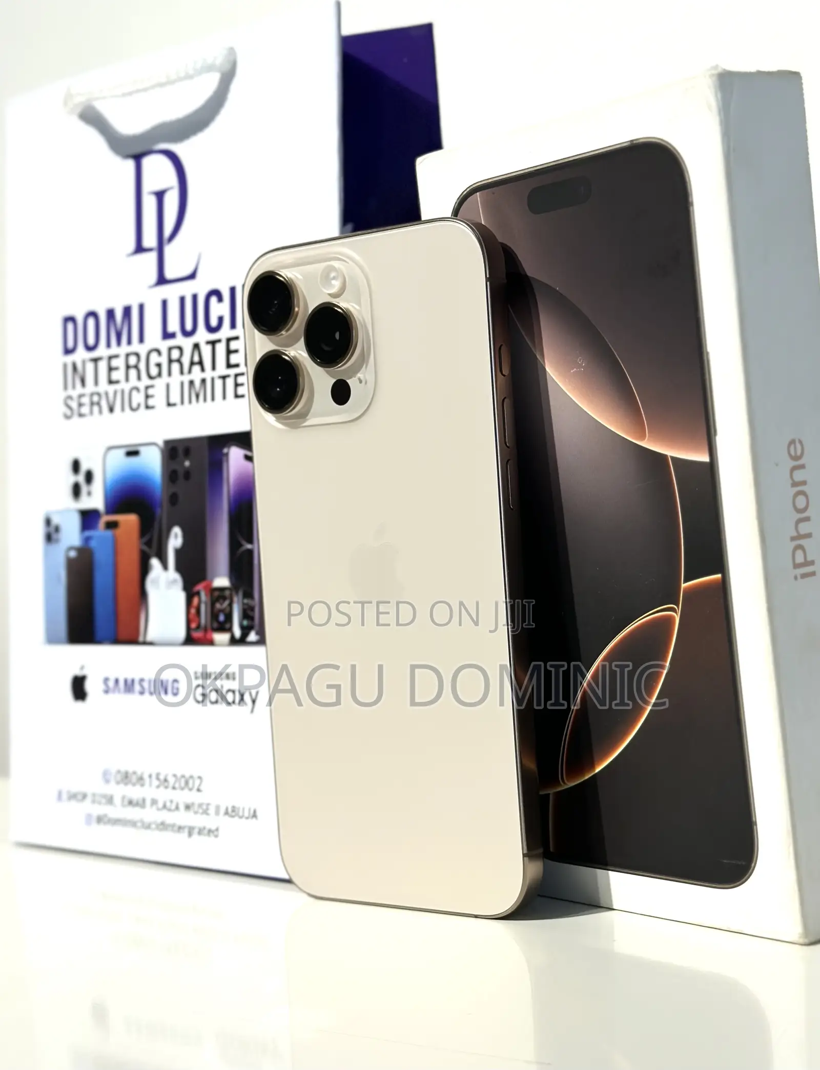 New Apple iPhone 16 Pro Max 256 GB Gold