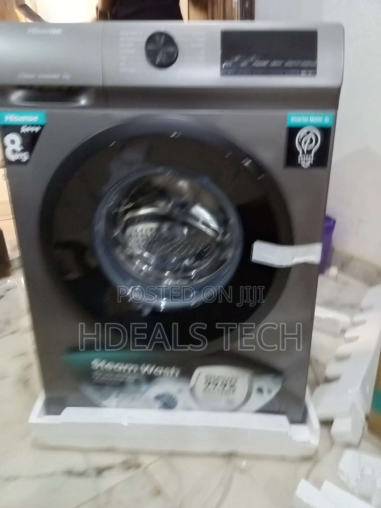 Hisense 8kg Washing Machine With Quick Wash Steam Function