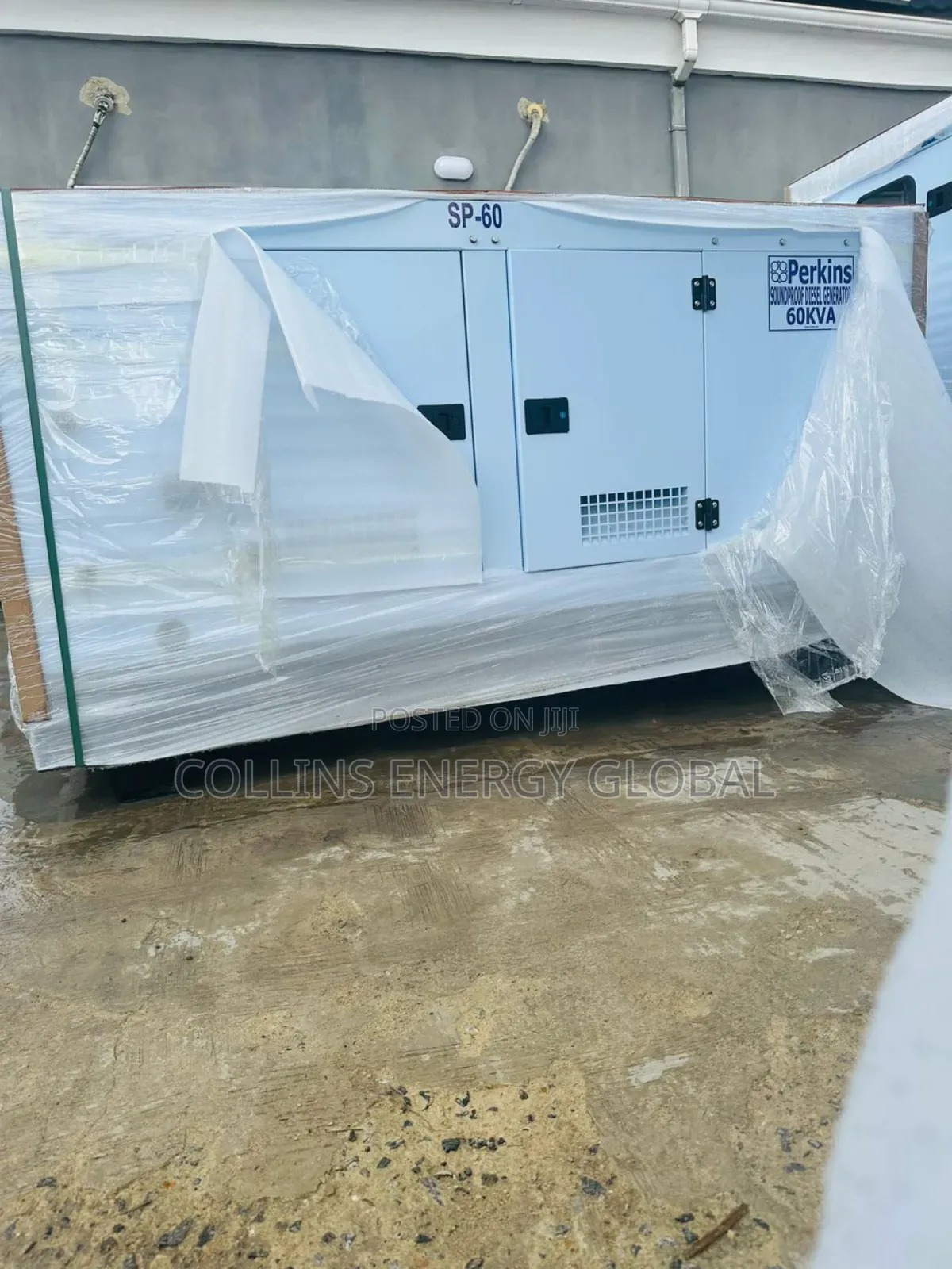 60kva Uk Perkins Soundproof Copper Coil Generator